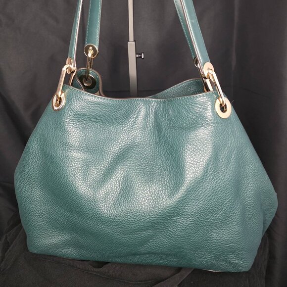 Michael Kors Raven Large Leather Bag - Picture 2 of 5